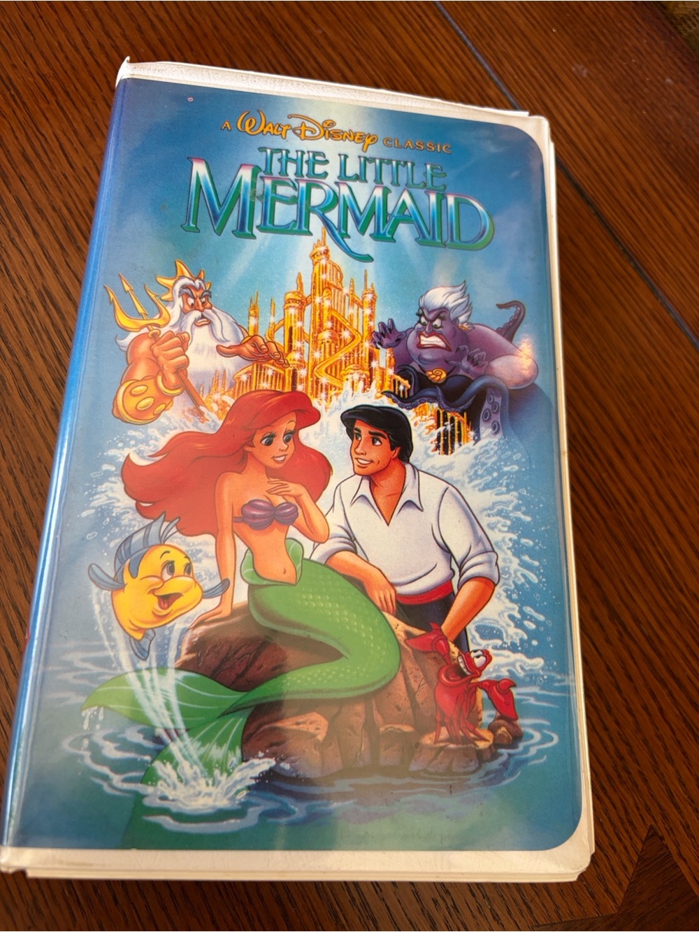 Band cover of the little mermaid VHS